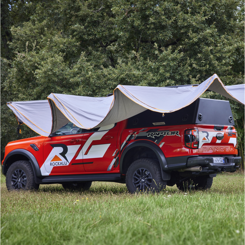 markise offroad 450° Markise Rockalu selbsttragend mit integrierter Beleuchtung – Offroad -Partner