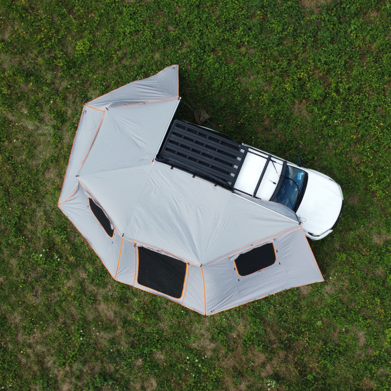 Seitenwände mit Moskitonetz und Fenstern für 450° Markise Rockalu – Offroad-Partner