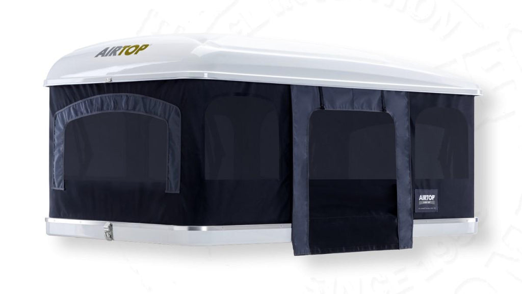 dachzelt carbon Dachzelt Airtop 360° Carbon M (145x210cm) – Offroad-Partner