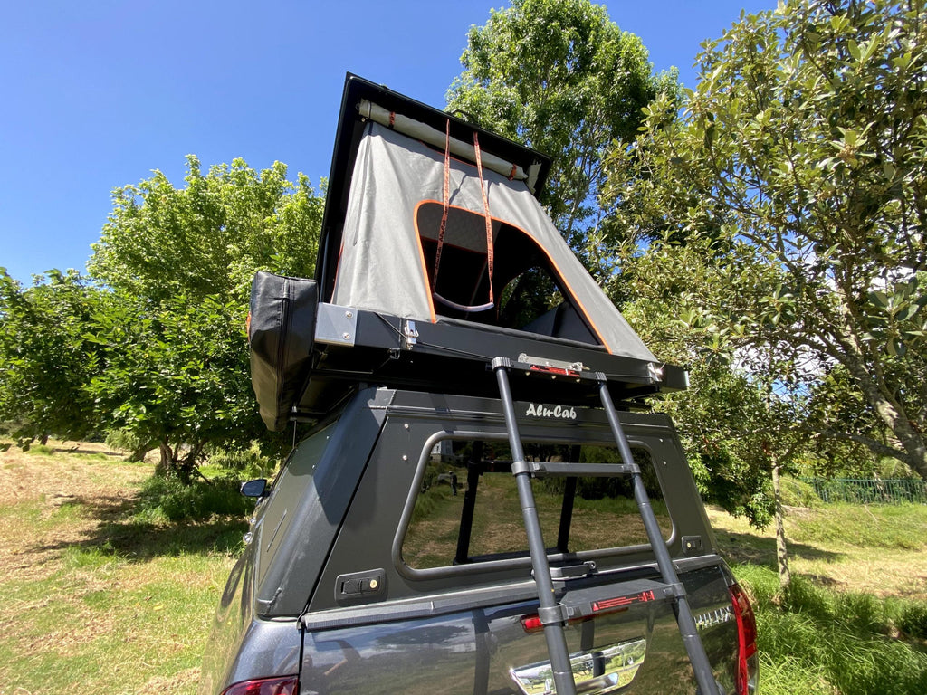 dachzelt alu cab Dachzelt Alu-Cab Aluminium Dachschale schwarz (140x230cm) – Offroad-Partner